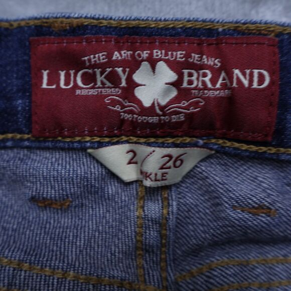 Lucky Brand Dark Blue Straight Leg Jeans - Picture 8 of 16